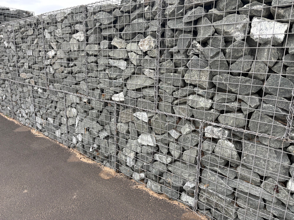 Green Granite Gabion Stones