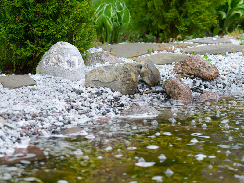 20mm Arctic Silver Pond Chippings